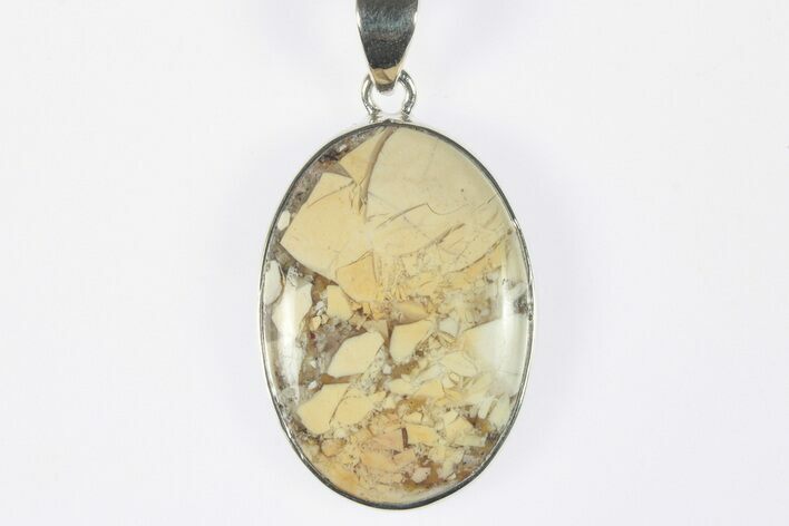 Ibis Jasper Pendant (Necklace) - Sterling Silver #228590